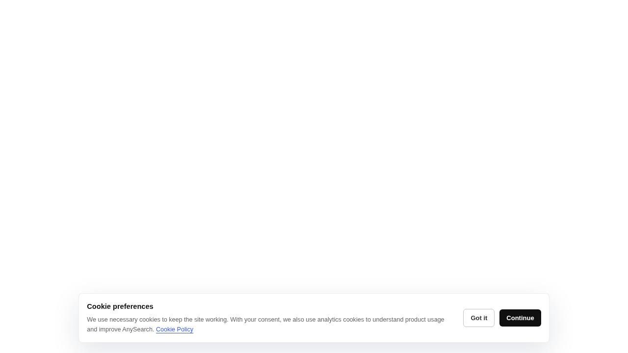 Preview of AnySearch — AI Search Infrastructure for Agents